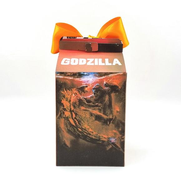 Caixa Milk - Godzilla Laranja