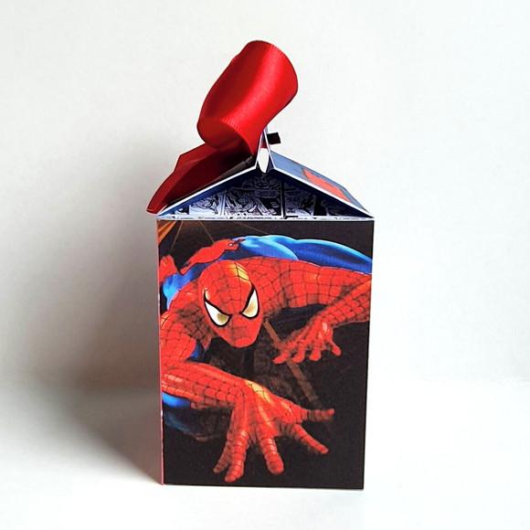 Caixa Milk - Homem Aranha