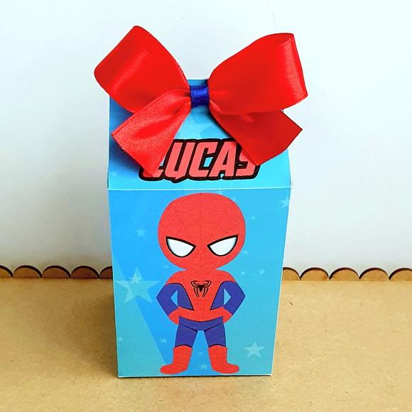 Caixa Milk - Homem Aranha Baby