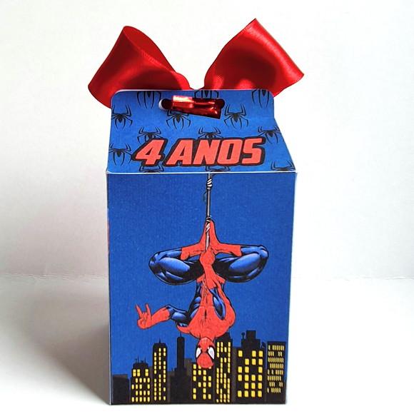 Caixa Milk - Homem Aranha