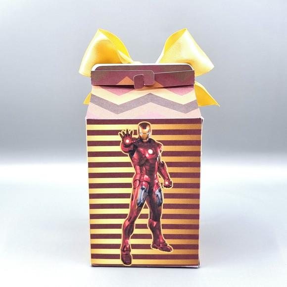 Caixa Milk - Homem de Ferro