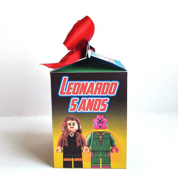 Caixa Milk - Lego Vingadores