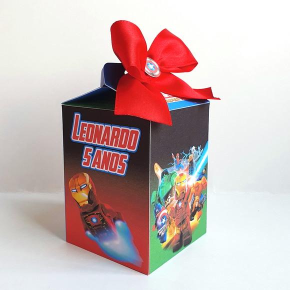 Caixa Milk - Lego Vingadores