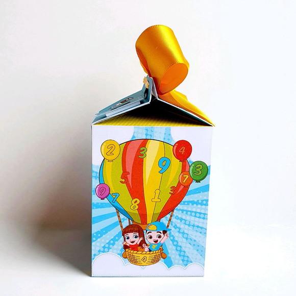 Caixa Milk - Luccas Neto Azul