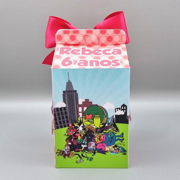 Caixa Milk - Meninas Superpoderosas