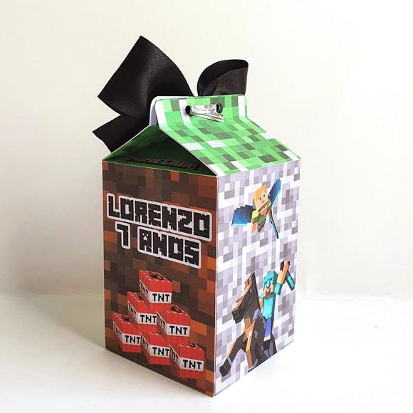 Caixa Milk - Minecraft