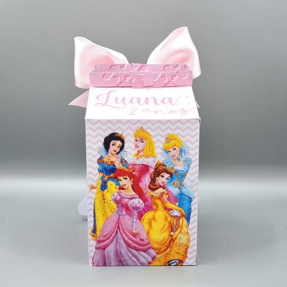 Caixa Milk - Princesas Disney