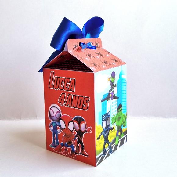 Caixa Milk - Spidey e Seus Amigos Espetaculares