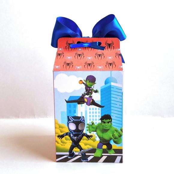 Caixa Milk - Spidey e Seus Amigos Espetaculares