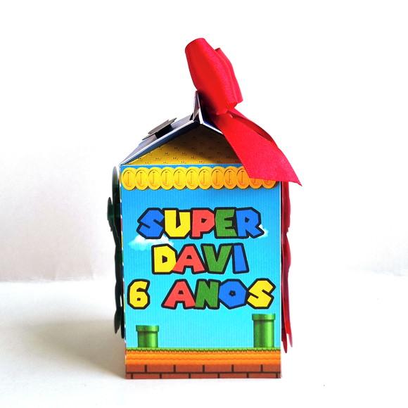 Caixa Milk - Super Mario