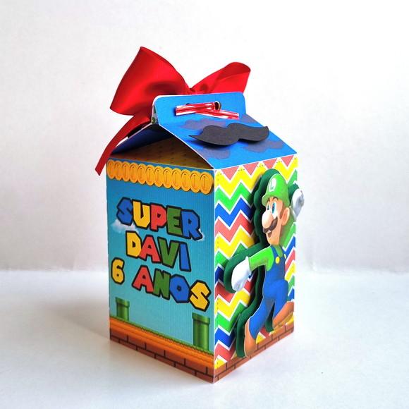 Caixa Milk - Super Mario