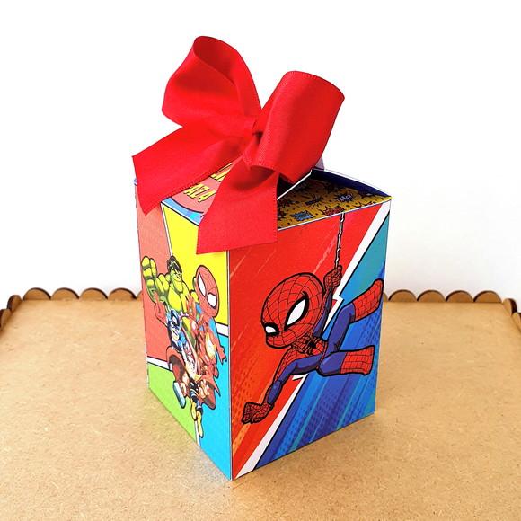 Caixa Milk - Vingadores Cute