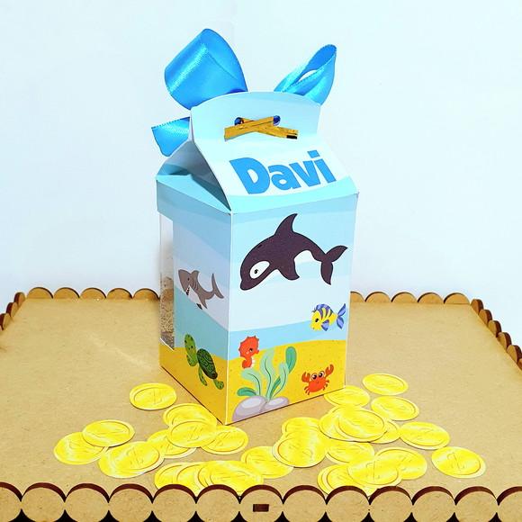 Caixa Milk Shaker - Fundo do Mar
