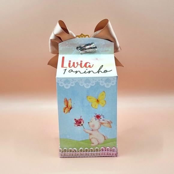 Caixa Milk Shaker - Jardim Encantado Aquarela