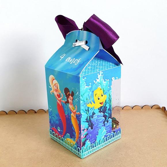 Caixa Milk Shaker - Pequena Sereia