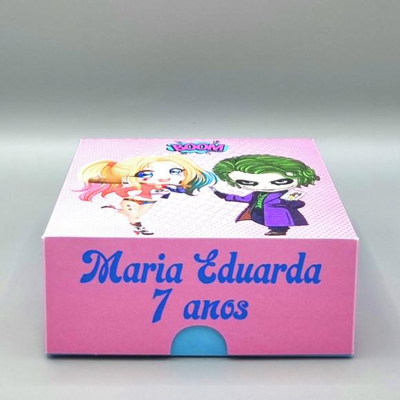 Caixa para 4 Doces - Arlequina