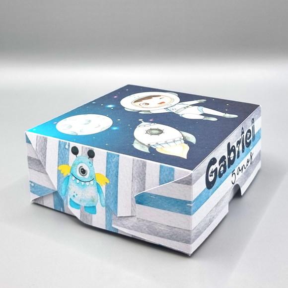 Caixa para 4 Doces - Astronauta