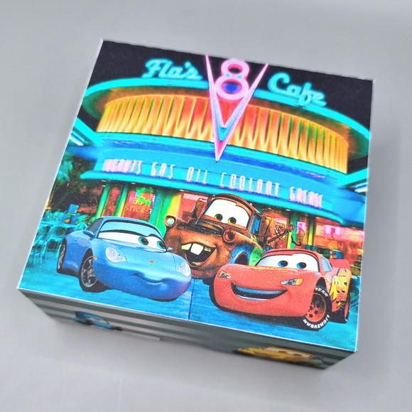 Caixa para 4 Doces - Carros