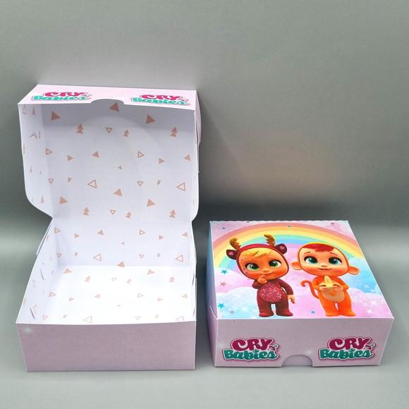 Caixa para 4 Doces - Cry Babies