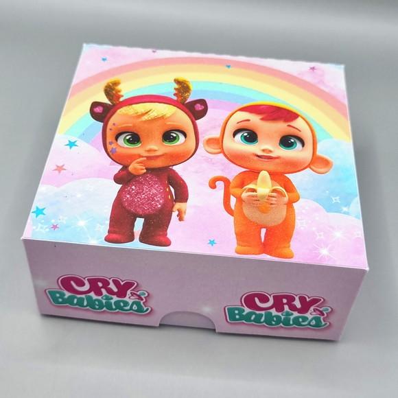 Caixa para 4 Doces - Cry Babies