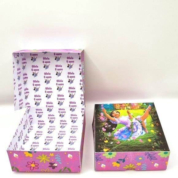 Caixa para 4 Doces - Encanto Isabela