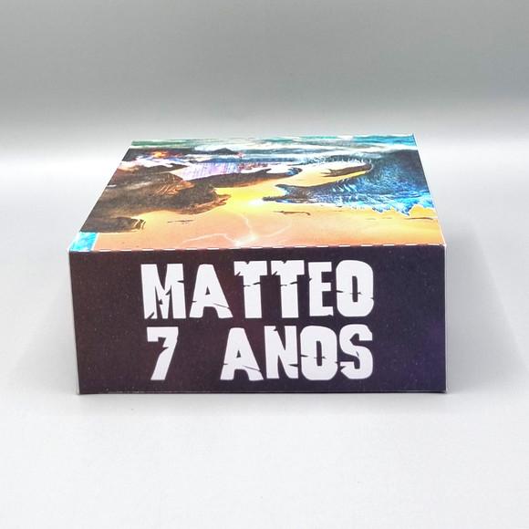 Caixa para 4 Doces - Godzilla Vs Kong