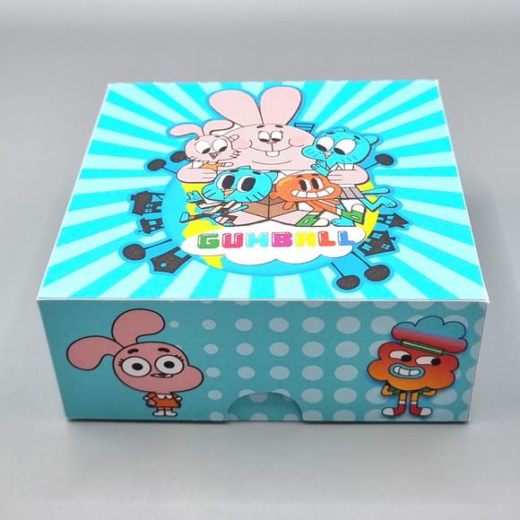 Caixa para 4 Doces - Gumball