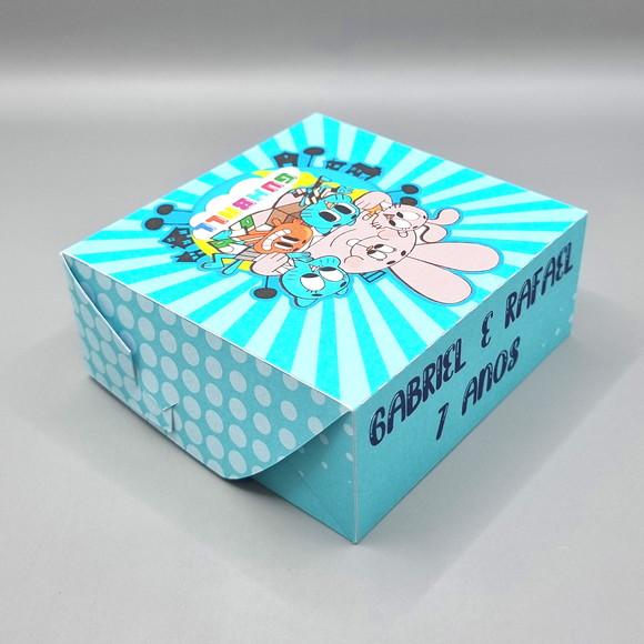 Caixa para 4 Doces - Gumball