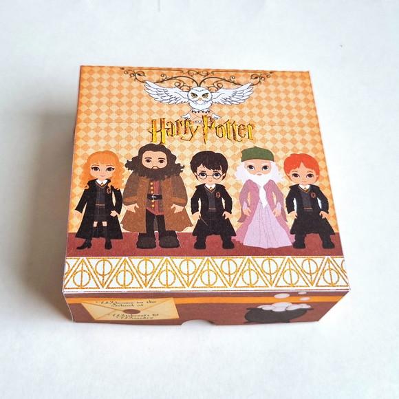 Caixa para 4 Doces - Harry Potter