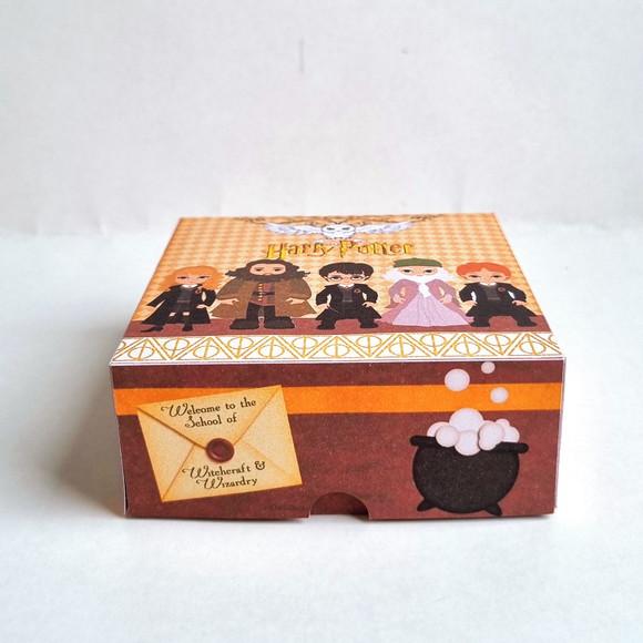 Caixa para 4 Doces - Harry Potter