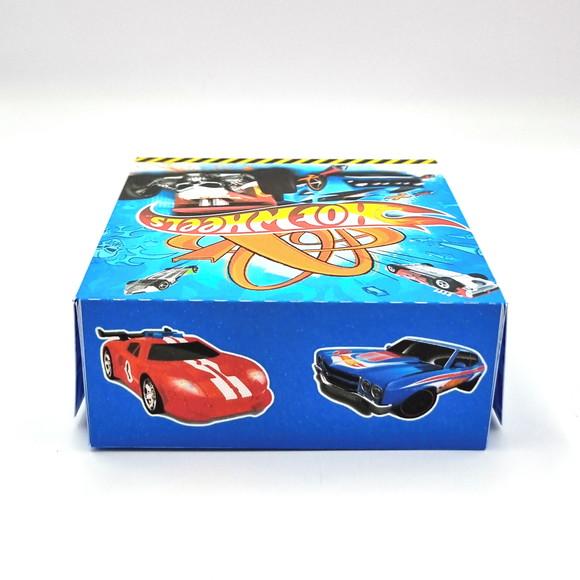 Caixa para 4 Doces - Hot Wheels