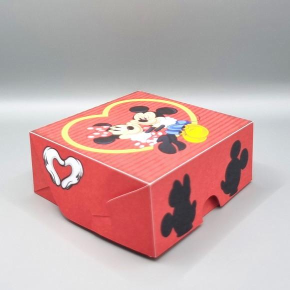 Caixa para 4 Doces - Mickey e Minnie