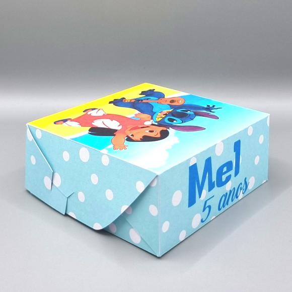Caixa para 4 Doces - Lilo & Stitch