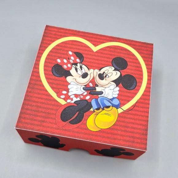 Caixa para 4 Doces - Mickey e Minnie