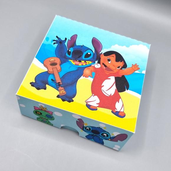 Caixa para 4 Doces - Lilo & Stitch