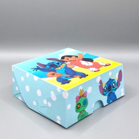Caixa para 4 Doces - Lilo & Stitch