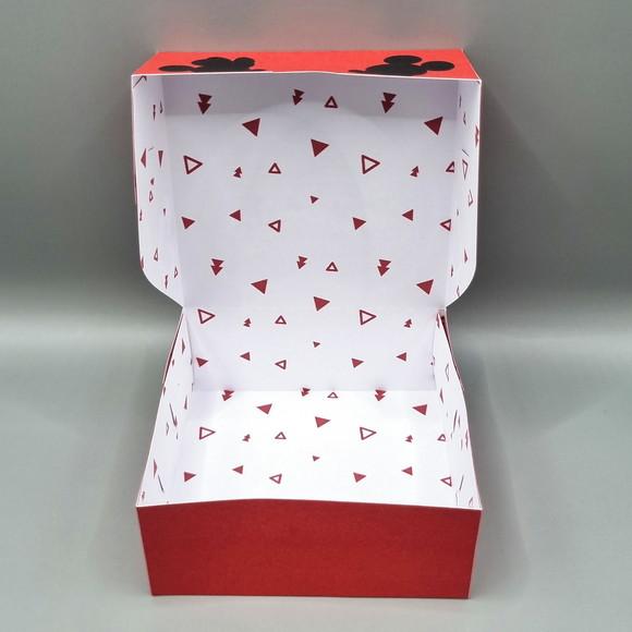 Caixa para 4 Doces - Mickey e Minnie