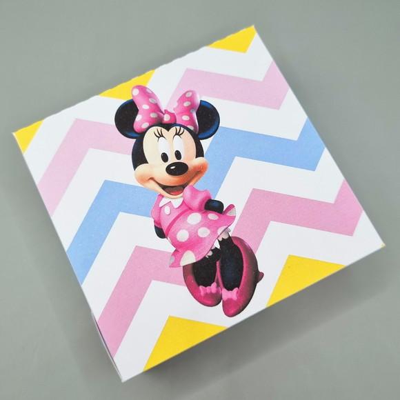 Caixa para 4 Doces - Minnie
