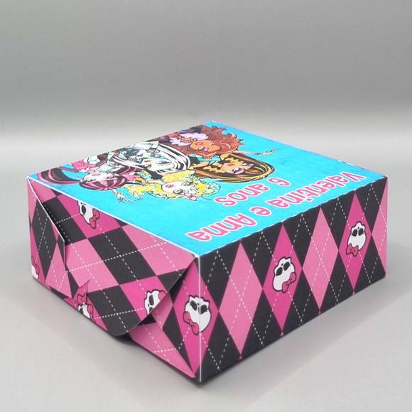 Caixa para 4 Doces - Monster High