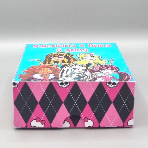 Caixa para 4 Doces - Monster High