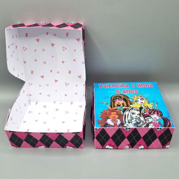 Caixa para 4 Doces - Monster High