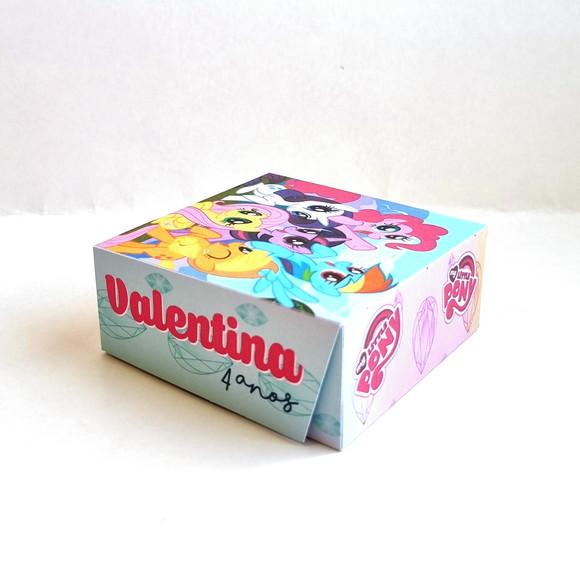 Caixa para 4 Doces - My Little Pony