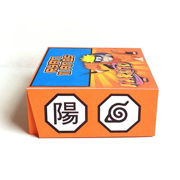 Caixa para 4 Doces - Naruto