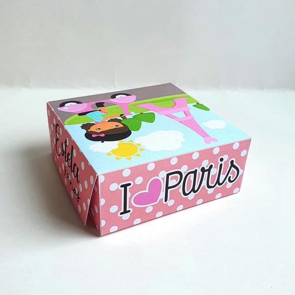 Caixa para 4 Doces - Paris