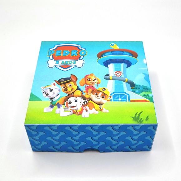 Caixa para 4 Doces - Patrulha Canina