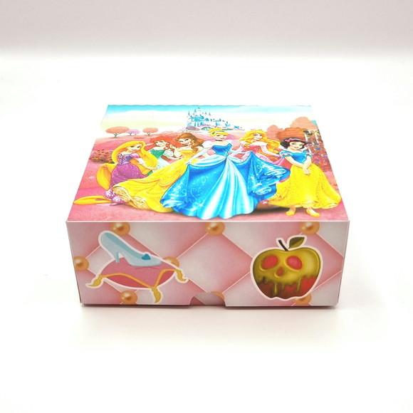 Caixa para 4 Doces - Princesas Disney