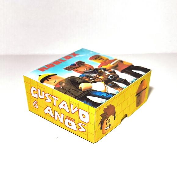 Caixa para 4 Doces - Roblox