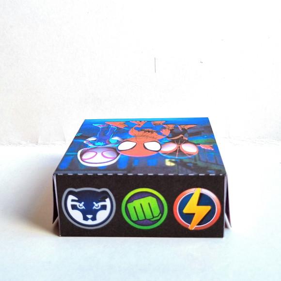 Caixa para 4 Doces - Spidey e Seus Amigos Espetaculares