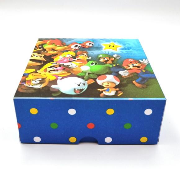 Caixa para 4 Doces - Super Mario