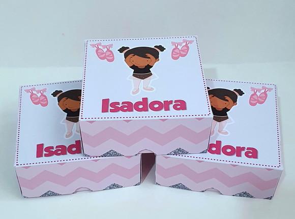 Caixa para 4 Doces Bailarina